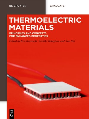 cover image of Thermoelectric Materials